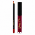 Lip Duo = Liquid Lipstick / Rouge à lèvres liquide (Mesmera / Red) + Lip Pencil #91